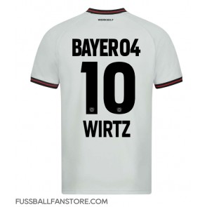 Bayer Leverkusen Florian Wirtz #10 Replik Auswärtstrikot 2023-24 Kurzarm